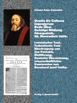 cover image of Oratio De Cultura Ingeniorum Rede Über Geistige Bildung